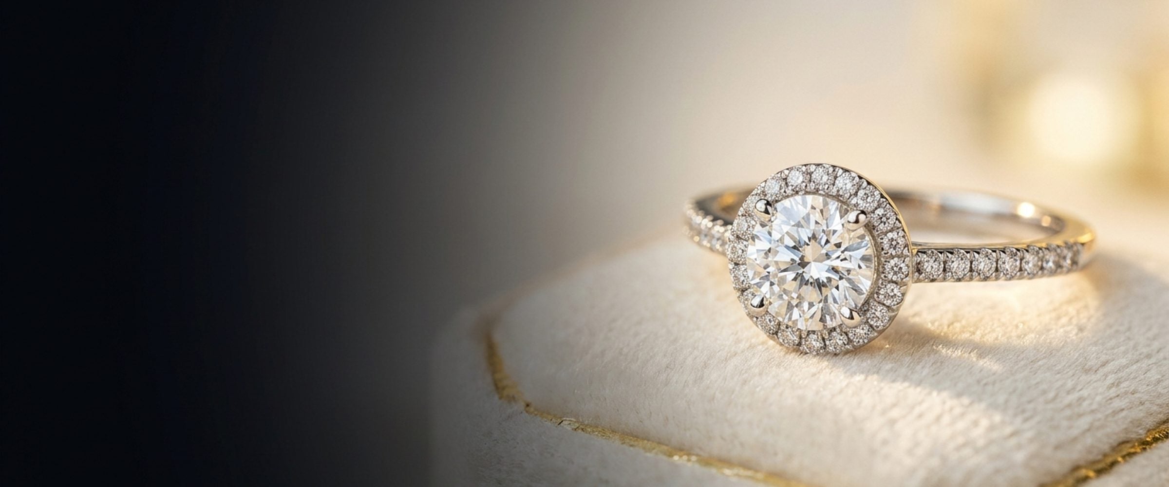 Halo Engagement Rings: Maximum Brilliance Around Every Stone