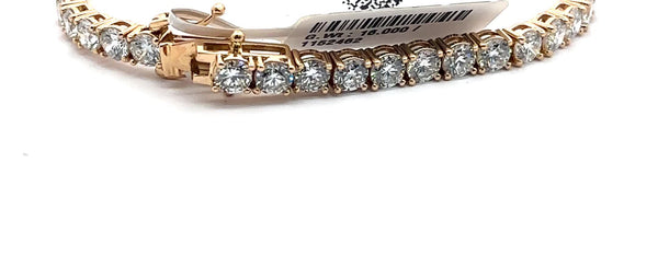 The Joséphine Round Diamond Tennis Bracelet