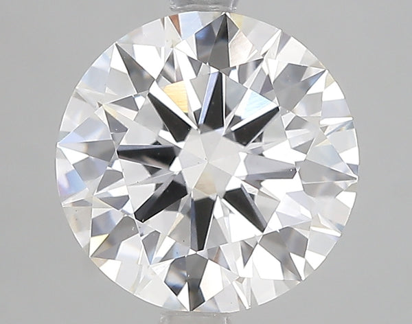 3.08ct Ideal Cut Round Brilliant Lab Diamond, E Color, VS2, IGI Certified