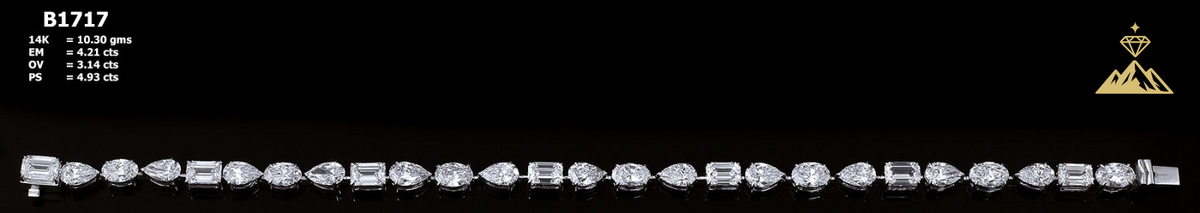 Diamond Chain Bracelet Bracelet - Atelier Diamante