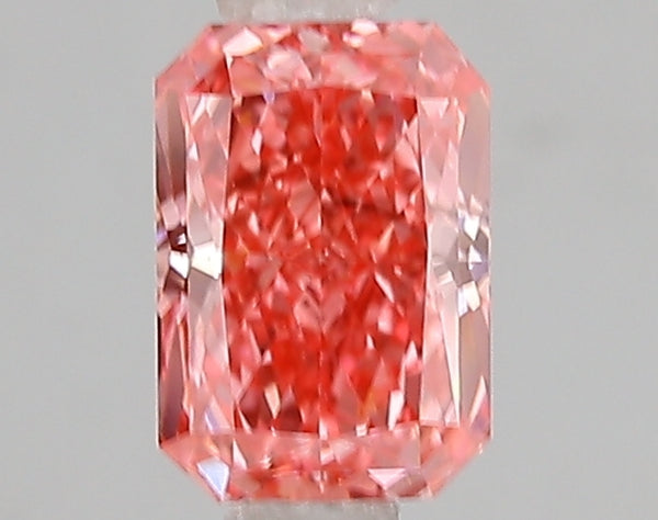 1.04ct Fancy Vivid Pink Radiant Lab Diamond, VS2, IGI Certified