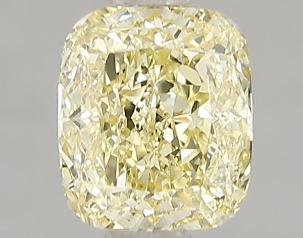 1.1ct Fancy Intense Yellow Cushion Lab Diamond, VS1, IGI Certified