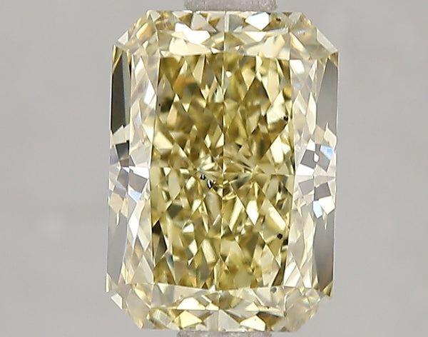 2.04ct Fancy Yellow Radiant Lab Diamond, SI1, IGI Certified