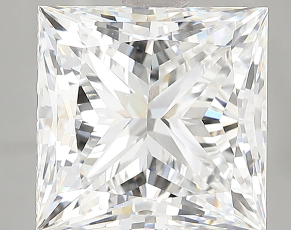 4.73ct Princess Lab Diamond, F Color, VS1, IGI Certified