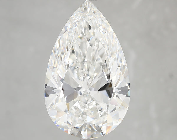 10.03ct Pear Lab Diamond, F Color, VVS2, IGI Certified