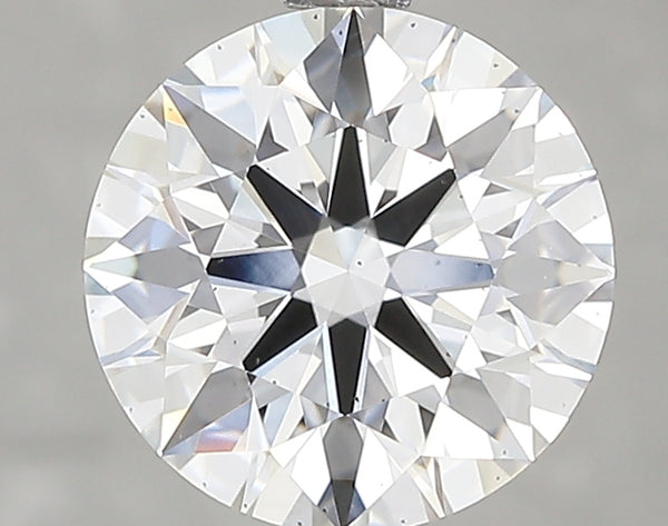 2.57ct Ideal Cut Round Brilliant Lab Diamond, E Color, SI1, IGI Certified