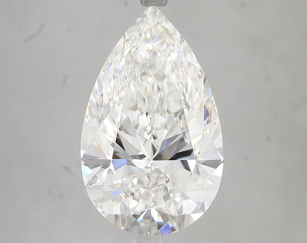 6.67ct Pear Lab Diamond, F Color, VS1, IGI Certified
