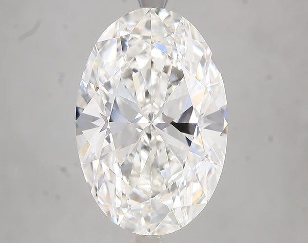 7.08ct Oval Lab Diamond, F Color, VVS2, IGI Certified