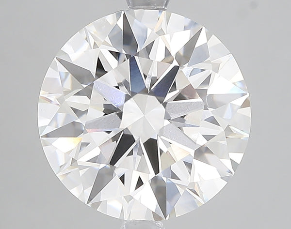 5.07ct Ideal Cut Round Brilliant Lab Diamond, F Color, VVS2, IGI Certified