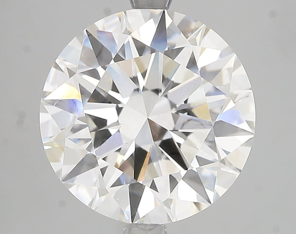 5.4ct Excellent Cut Round Brilliant Lab Diamond, F Color, VVS2, IGI Certified
