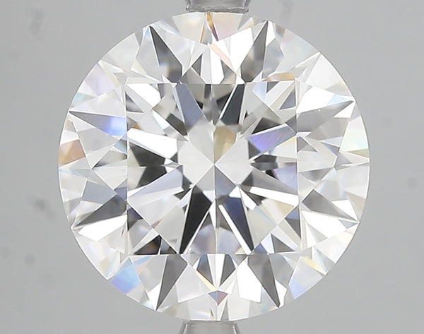 5.1ct Ideal Cut Round Brilliant Lab Diamond, F Color, VVS2, IGI Certified