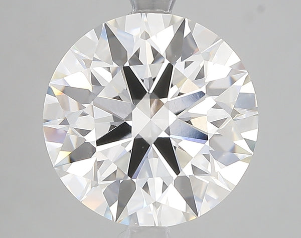 5.1ct Ideal Cut Round Brilliant Lab Diamond, F Color, VS1, IGI Certified