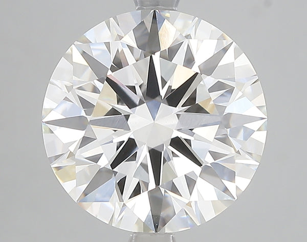5.08ct Ideal Cut Round Brilliant Lab Diamond, F Color, VVS2, IGI Certified
