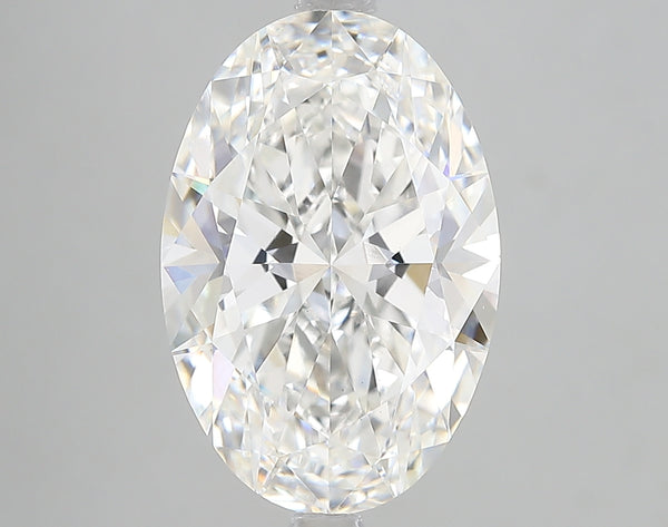 5.5ct Oval Lab Diamond, F Color, VS1, IGI Certified