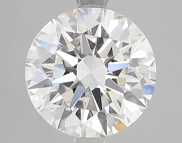 3.07ct Ideal Cut Round Brilliant Lab Diamond, D Color, VVS2, IGI Certified