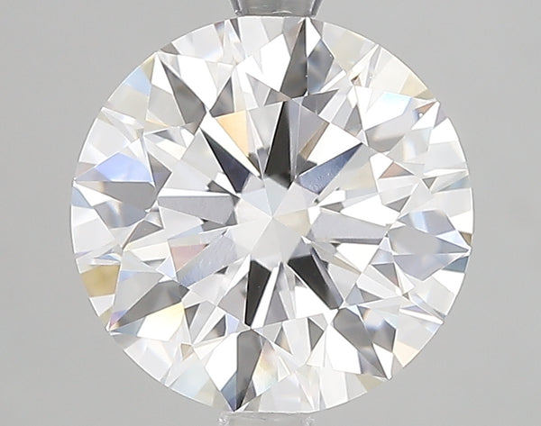 3.09ct Ideal Cut Round Brilliant Lab Diamond, D Color, VVS2, IGI Certified