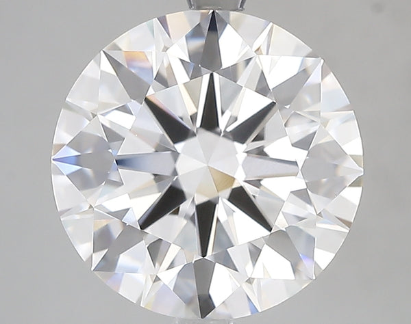 5.07ct Ideal Cut Round Brilliant Lab Diamond, F Color, VVS2, IGI Certified