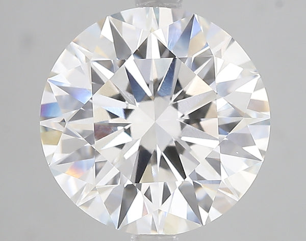 5.06ct Ideal Cut Round Brilliant Lab Diamond, F Color, VVS2, IGI Certified