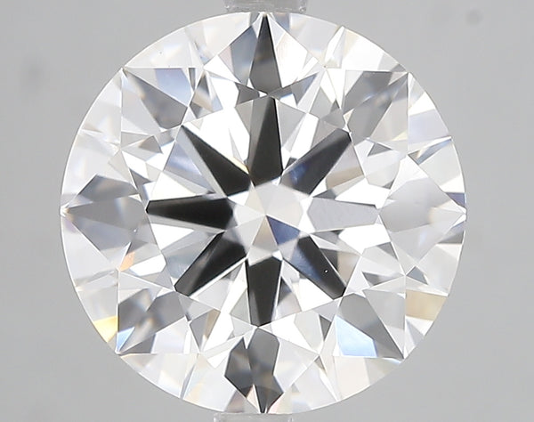 5.08ct Ideal Cut Round Brilliant Lab Diamond, F Color, VVS2, IGI Certified