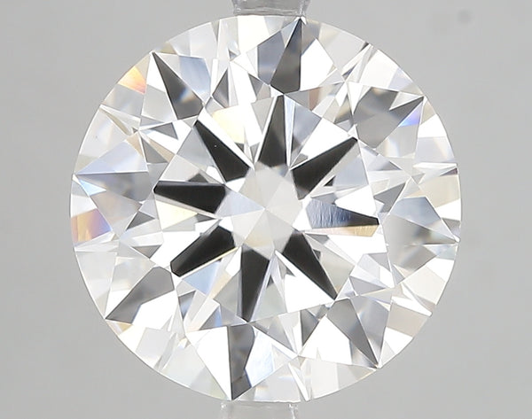 5.1ct Ideal Cut Round Brilliant Lab Diamond, F Color, VVS2, IGI Certified