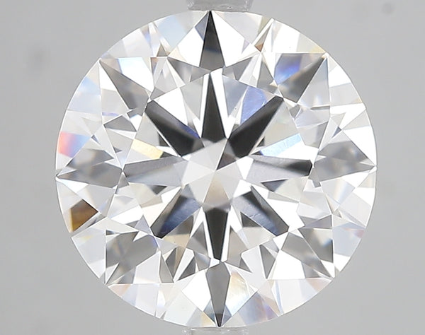 5.04ct Ideal Cut Round Brilliant Lab Diamond, F Color, VVS2, IGI Certified