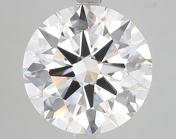 5.06ct Ideal Cut Round Brilliant Lab Diamond, F Color, VVS2, IGI Certified