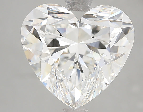 5.03ct Heart Lab Diamond, F Color, VVS1, IGI Certified