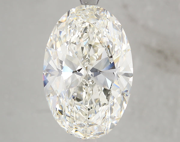 7.07ct Oval Lab Diamond, G Color, VVS2, IGI Certified