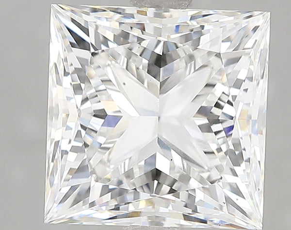 5ct Princess Lab Diamond, E Color, VS2, IGI Certified