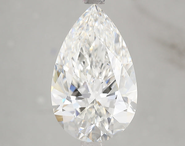 9.53ct Pear Lab Diamond, E Color, VVS1, IGI Certified