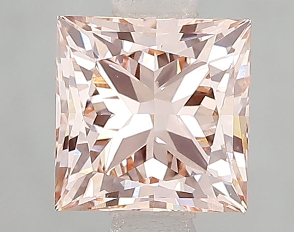 1.54ct Fancy Intense Pink Princess Lab Diamond, VS1, IGI Certified