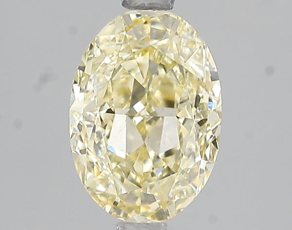2.07ct Fancy Yellow Oval Lab Diamond, VS1, IGI Certified