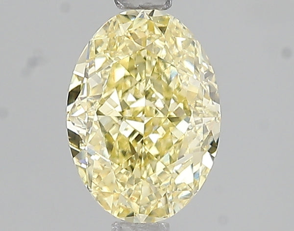 1.51ct Fancy Intense Yellow Oval Lab Diamond, VS1, IGI Certified