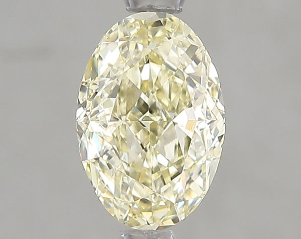 1.52ct Fancy Yellow Oval Lab Diamond, VS1, IGI Certified