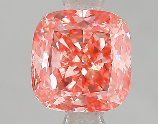 1.5ct Fancy Vivid Pink Round Brilliant Lab Diamond, VS2, IGI Certified