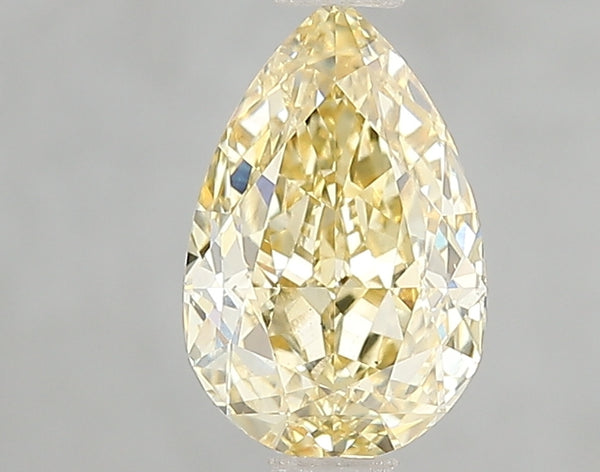 1.54ct Fancy Intense Yellow Pear Lab Diamond, VS2, IGI Certified