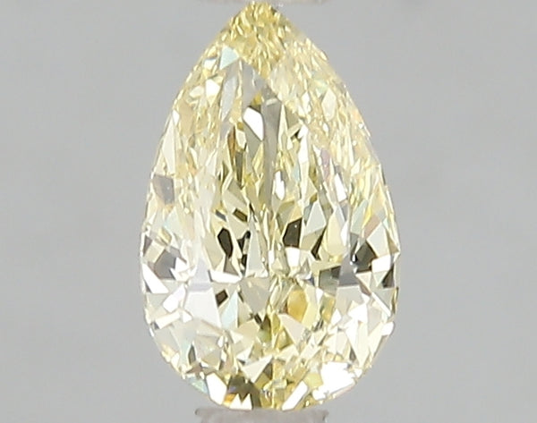 1ct Fancy Intense Yellow Pear Lab Diamond, VS1, IGI Certified