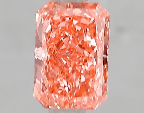 1.09ct Fancy Vivid Pink Radiant Lab Diamond, VS1, IGI Certified