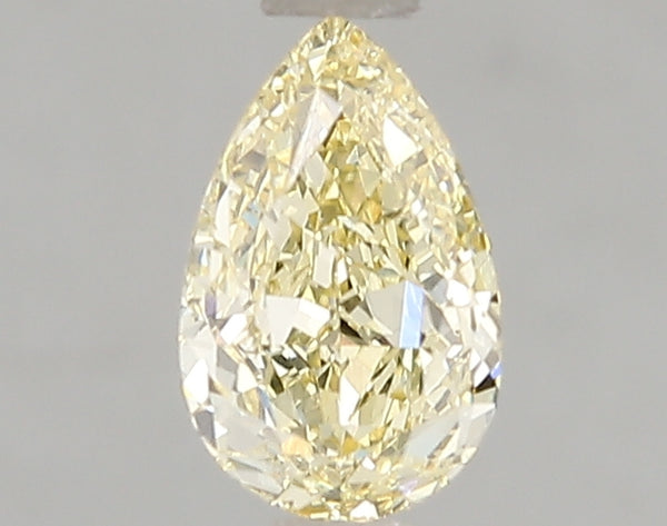 1.01ct Fancy Intense Yellow Pear Lab Diamond, VS2, IGI Certified