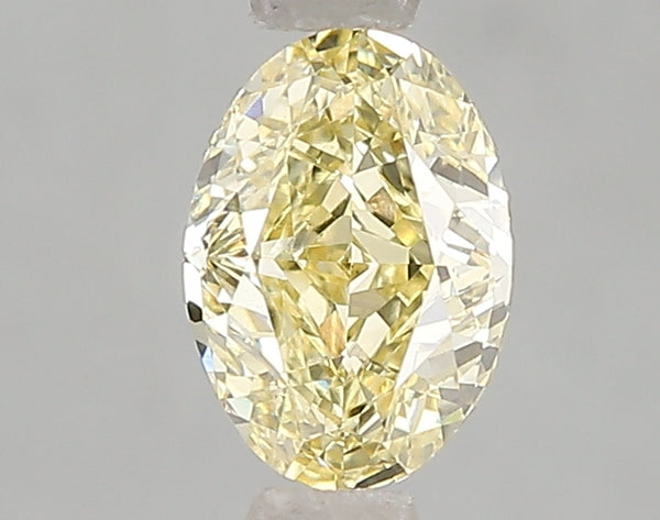 1.02ct Fancy Intense Yellow Oval Lab Diamond, VS1, IGI Certified