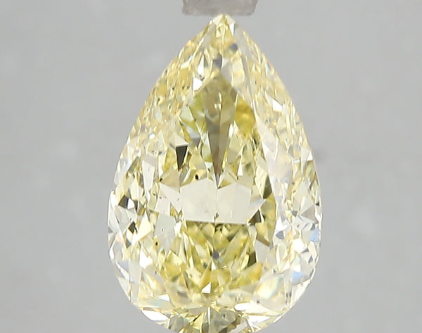 3.03ct Fancy Intense Yellow Pear Lab Diamond, SI1, IGI Certified