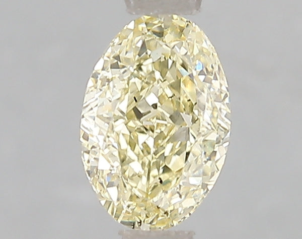 1.1ct Fancy Yellow Oval Lab Diamond, SI1, IGI Certified