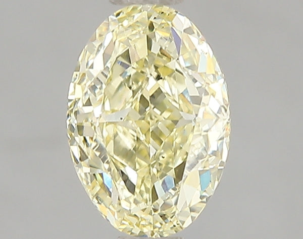 1.54ct Fancy Yellow Oval Lab Diamond, VS2, IGI Certified