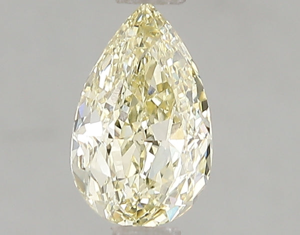 1.02ct Fancy Yellow Pear Lab Diamond, VS1, IGI Certified