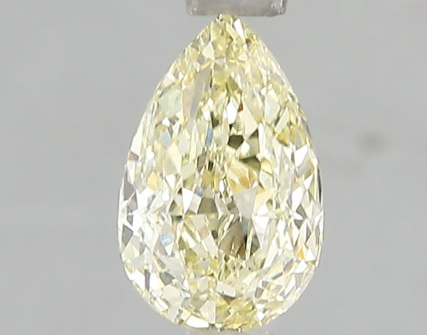 1.06ct Fancy Yellow Pear Lab Diamond, VS2, IGI Certified