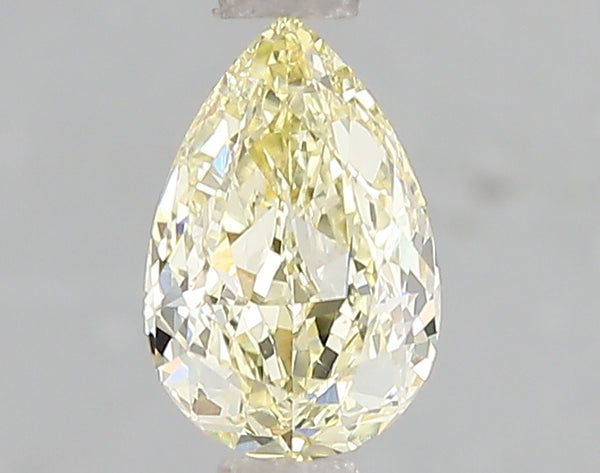 1.01ct Fancy Yellow Pear Lab Diamond, VS1, IGI Certified