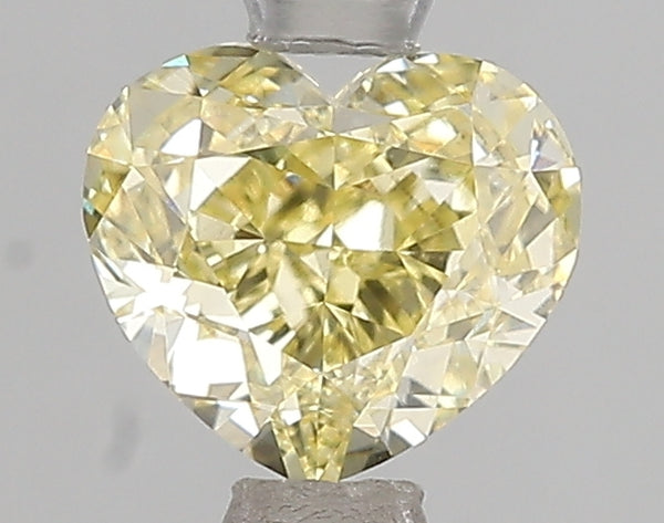 1.51ct Fancy Yellow Heart Lab Diamond, VVS2, IGI Certified