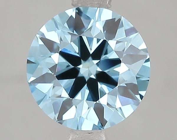 2.08ct Fancy Vivid Blue Round Brilliant Lab Diamond, VS1, IGI Certified