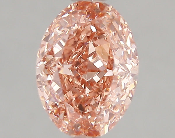 2.02ct Fancy Vivid Pink Oval Lab Diamond, VS1, IGI Certified