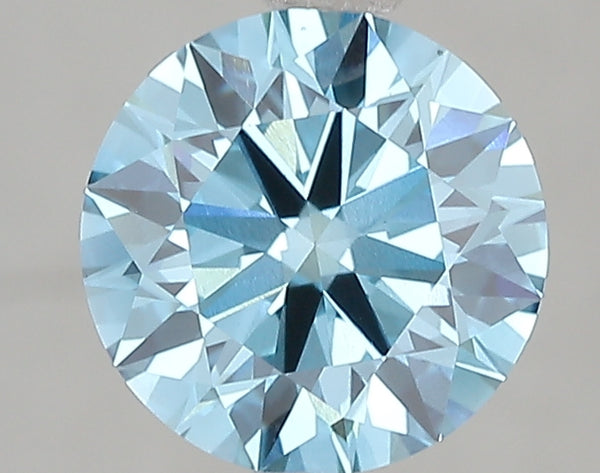 2.09ct Fancy Vivid Blue Round Brilliant Lab Diamond, VS1, IGI Certified
